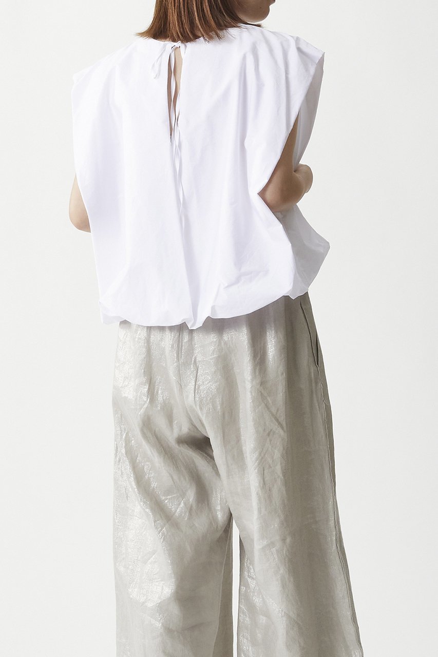 【プルミエ アロンディスモン/1er Arrondissement】の【TELA】ブラウス 人気、トレンドファッション・服の通販 founy(ファニー) 　ファッション　Fashion　レディースファッション　Fashion for Women　トップス・カットソー　Cut & Sew Tops　キャミソール / ノースリーブ　Camisoles & Sleeveless Tops　シャツ/ブラウス　Elegant Blouses & Button-Ups　ギャザー　Gathered, Ruffled　ノースリーブ　Sleeveless, No-Sleeve　ボトム　Bottoms, Lower Wear　リボン　Ribbon, Bow　再入荷　Restock / Back in Stock　other-8|ID: prp329100003625828 ipo3291000000032138077