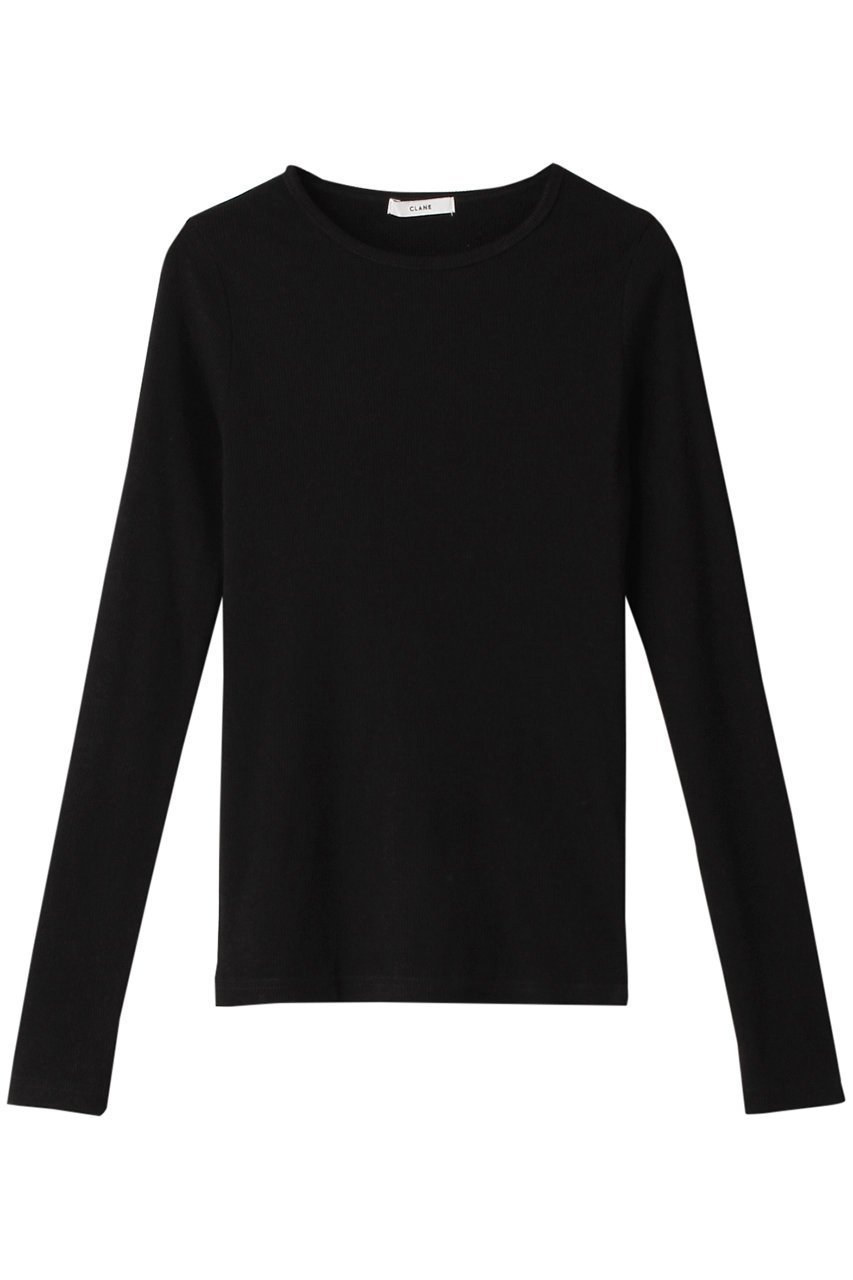 【クラネ/CLANE】のBASIC RIB CUT TOPS/カットソー 人気、トレンドファッション・服の通販 founy(ファニー) ファッション Fashion レディースファッション Fashion for Women トップス・カットソー Cut & Sew Tops シャツ・ブラウス・オフィスカジュアル Elegant Blouses & Button-Ups ロングTシャツ・Tシャツ Longline T-Shirts & Tees カットソー・ベーシックTシャツ Cut-and-Sewn Tops / Stretch Tees & Basics カットソー Cut and Sewn Top スリーブ Sleeve, Long Sleeve / Short Sleeve フィット Fit, Slim Fit ベーシック Basic, Essential ロング Long, Long-Length A/W・秋冬 Autumn/Winter other-1|ID: prp329100003625834 ipo3291000000032847888