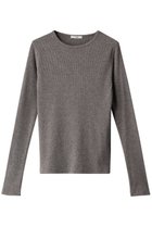 【クラネ/CLANE】のBASIC RIB CUT TOPS/カットソー 人気、トレンドファッション・服の通販 founy(ファニー) ファッション Fashion レディースファッション Fashion for Women トップス・カットソー Cut & Sew Tops シャツ・ブラウス・オフィスカジュアル Elegant Blouses & Button-Ups ロングTシャツ・Tシャツ Longline T-Shirts & Tees カットソー・ベーシックTシャツ Cut-and-Sewn Tops / Stretch Tees & Basics カットソー Cut and Sewn Top スリーブ Sleeve, Long Sleeve / Short Sleeve フィット Fit, Slim Fit ベーシック Basic, Essential ロング Long, Long-Length A/W・秋冬 Autumn/Winter thumbnail GRAY|ID: prp329100003625834 ipo3291000000032847901