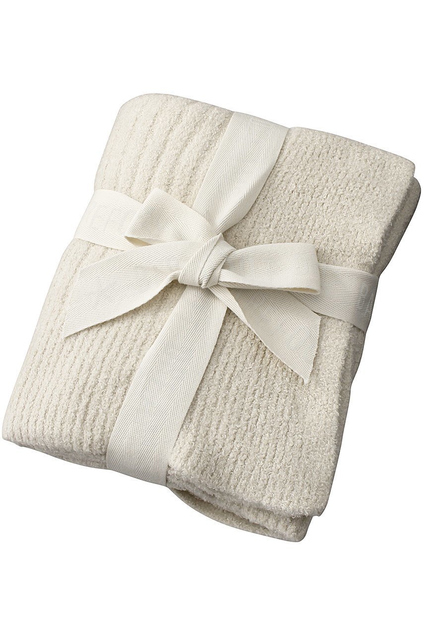 【ベアフットドリームス/BAREFOOT DREAMS / KIDS】の【BABY&KIDS】コージーシックライト リブ編みブランケット ソフトアーモンド F インテリア・キッズ・メンズ・レディースファッション・服の通販 founy(ファニー) 　ファッション　Fashion　キッズファッション　Fashion for Kids　なめらか　Smooth, Silky Texture　シンプル　Simple, Minimal　ブランケット　Blanket, Throw Blanket　ベルベット　Velvet, Velvety　冬　Winter / This Winter　夏　Summer　抗菌　Antibacterial, Bacteria-Resistant　ソフトアーモンド|ID: prp329100003625862 ipo3291000000036191439