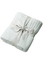 【ベアフットドリームス/BAREFOOT DREAMS / KIDS】の【BABY&KIDS】コージーシックライト リブ編みブランケット ソフトアーモンド F 人気、トレンドファッション・服の通販 founy(ファニー) ファッション Fashion キッズファッション Fashion for Kids なめらか Smooth, Silky Texture シンプル Simple, Minimal ブランケット Blanket, Throw Blanket ベルベット Velvet, Velvety 冬 Winter / This Winter 夏 Summer 抗菌 Antibacterial, Bacteria-Resistant thumbnail ブルー|ID: prp329100003625862 ipo3291000000036191442