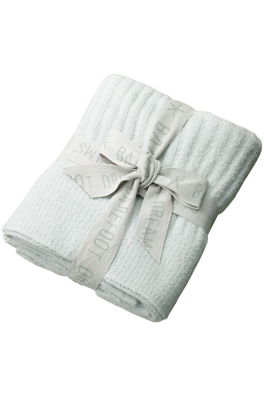 【ベアフットドリームス/BAREFOOT DREAMS / KIDS】の【BABY&KIDS】コージーシックライト リブ編みブランケット ソフトアーモンド F インテリア・キッズ・メンズ・レディースファッション・服の通販 founy(ファニー) 　ファッション　Fashion　キッズファッション　Fashion for Kids　なめらか　Smooth, Silky Texture　シンプル　Simple, Minimal　ブランケット　Blanket, Throw Blanket　ベルベット　Velvet, Velvety　冬　Winter / This Winter　夏　Summer　抗菌　Antibacterial, Bacteria-Resistant　ブルー|ID: prp329100003625862 ipo3291000000036191442