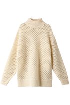 【クラネ/CLANE】のDOT MESH MOHAIR OVER KNIT TOPS/ニット 人気、トレンドファッション・服の通販 founy(ファニー) ファッション Fashion レディースファッション WOMEN トップス・カットソー Tops/Tshirt ニット Knit Tops プルオーバー Pullover A/W・秋冬 Aw・Autumn/Winter・Fw・Fall-Winter インナー Inner シアー Sheer タートルネック Turtleneck ドット Dot メッシュ Mesh モヘア Mohair thumbnail IVORY|ID: prp329100003625881 ipo3291000000029813850