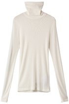 【リムアーク/RIM.ARK】のStandard turtleneck cut tops/トップス 人気、トレンドファッション・服の通販 founy(ファニー) ファッション Fashion レディースファッション Fashion for Women トップス・カットソー Cut & Sew Tops シャツ・ブラウス・オフィスカジュアル Elegant Blouses & Button-Ups ロングTシャツ・Tシャツ Longline T-Shirts & Tees カットソー・ベーシックTシャツ Cut-and-Sewn Tops / Stretch Tees & Basics タートルネック・ハイネックトップス Turtlenecks & High-Neck Tops インナー Innerwear カットソー Cut and Sewn Top スリーブ Sleeve, Long Sleeve / Short Sleeve タートルネック Turtleneck, High Neck テレコ Ribbed, Rib Stitch ロング Long, Long-Length A/W・秋冬 Autumn/Winter thumbnail ホワイト|ID: prp329100003625892 ipo3291000000032890363