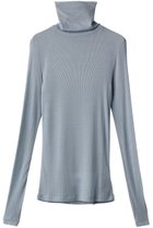 【リムアーク/RIM.ARK】のStandard turtleneck cut tops/トップス 人気、トレンドファッション・服の通販 founy(ファニー) ファッション Fashion レディースファッション Fashion for Women トップス・カットソー Cut & Sew Tops シャツ・ブラウス・オフィスカジュアル Elegant Blouses & Button-Ups ロングTシャツ・Tシャツ Longline T-Shirts & Tees カットソー・ベーシックTシャツ Cut-and-Sewn Tops / Stretch Tees & Basics タートルネック・ハイネックトップス Turtlenecks & High-Neck Tops インナー Innerwear カットソー Cut and Sewn Top スリーブ Sleeve, Long Sleeve / Short Sleeve タートルネック Turtleneck, High Neck テレコ Ribbed, Rib Stitch ロング Long, Long-Length A/W・秋冬 Autumn/Winter thumbnail ライトブルー|ID: prp329100003625892 ipo3291000000032890368