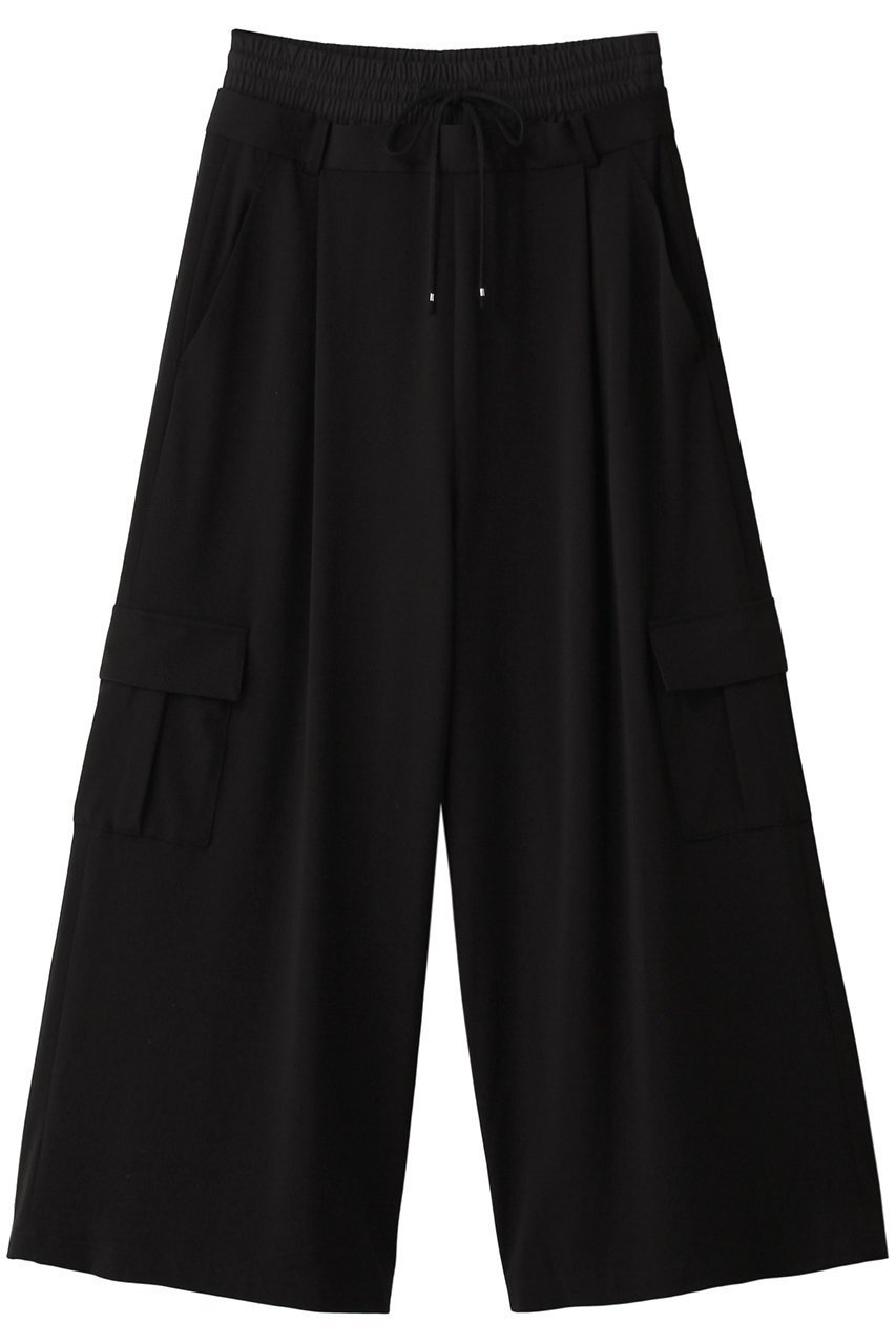 【リムアーク/RIM.ARK】のDouble waist wide PT/パンツ インテリア・キッズ・メンズ・レディースファッション・服の通販 founy(ファニー) 　ファッション　Fashion　レディースファッション　Fashion for Women　パンツ　Pants & Trousers　ダブル　Double, Double-Breasted　トレンド　Trend, Trending Now　リラックス　Relax, Relaxed Fit　ブラック|ID: prp329100003625896 ipo3291000000036907695