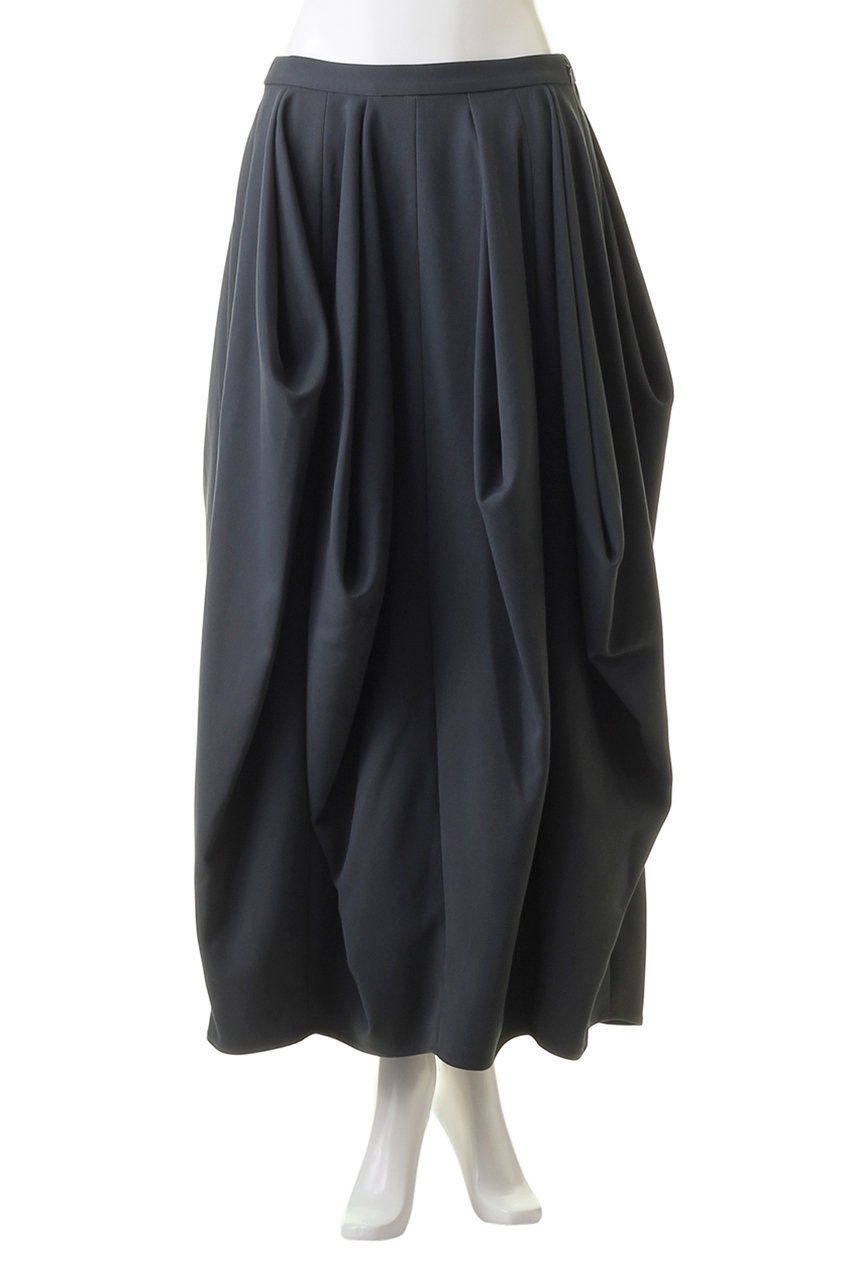 【リムアーク/RIM.ARK】のTuck drape SK/スカート 人気、トレンドファッション・服の通販 founy(ファニー) 　ファッション　Fashion　レディースファッション　Fashion for Women　スカート　Skirts　ロングスカート　Long Skirts / Maxi & Midi Skirts　オケージョン　Occasion Wear　ダブル　Double, Double-Breasted　ドレープ　Drape, Draping Fabric　ランダム　Random, Irregular　ロング　Long, Long-Length　other-2|ID: prp329100003625897 ipo3291000000035954718