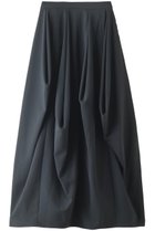 【リムアーク/RIM.ARK】のTuck drape SK/スカート 人気、トレンドファッション・服の通販 founy(ファニー) ファッション Fashion レディースファッション Fashion for Women スカート Skirts ロングスカート Long Skirts / Maxi & Midi Skirts オケージョン Occasion Wear ダブル Double, Double-Breasted ドレープ Drape, Draping Fabric ランダム Random, Irregular ロング Long, Long-Length thumbnail ダークブルー|ID: prp329100003625897 ipo3291000000036563206