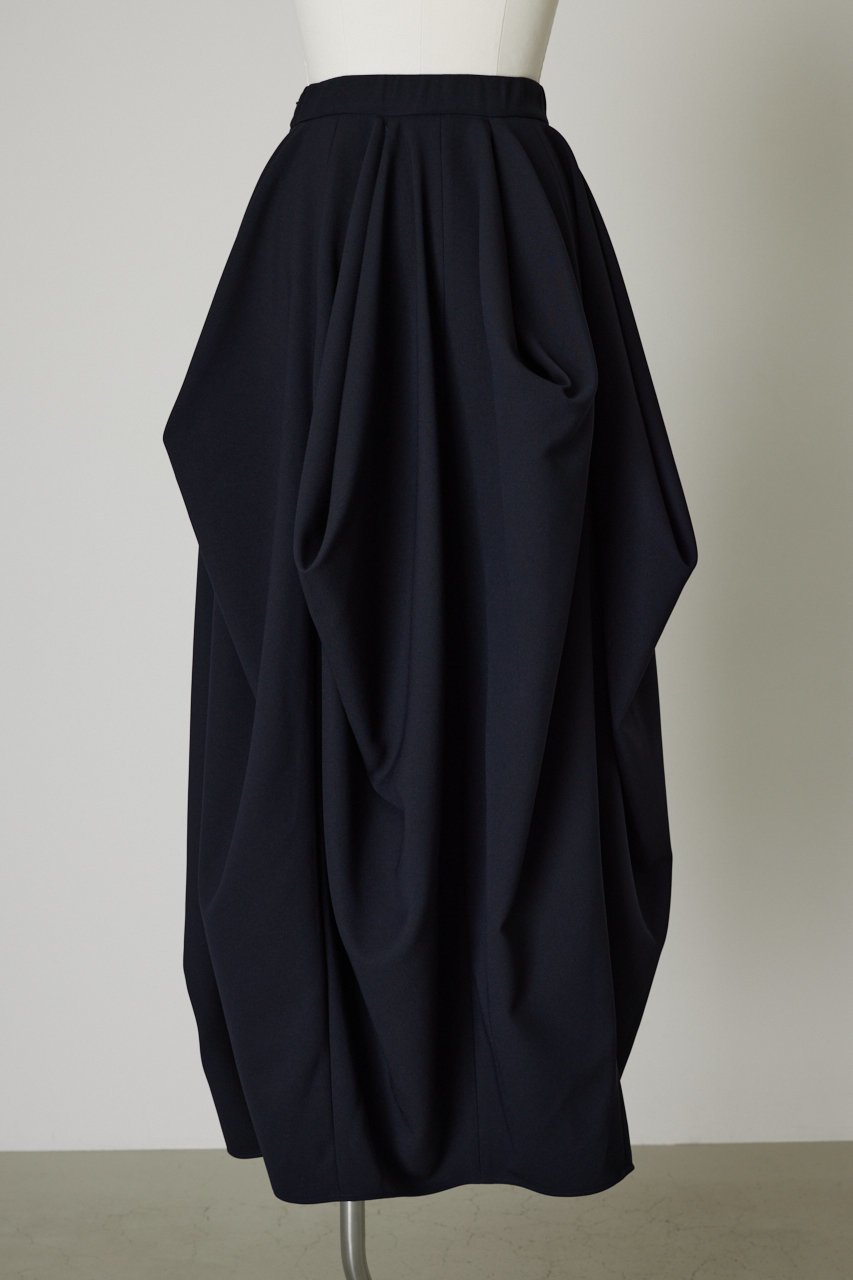 【リムアーク/RIM.ARK】のTuck drape SK/スカート 人気、トレンドファッション・服の通販 founy(ファニー) 　ファッション　Fashion　レディースファッション　Fashion for Women　スカート　Skirts　ロングスカート　Long Skirts / Maxi & Midi Skirts　オケージョン　Occasion Wear　ダブル　Double, Double-Breasted　ドレープ　Drape, Draping Fabric　ランダム　Random, Irregular　ロング　Long, Long-Length　other-6|ID: prp329100003625897 ipo3291000000036563216