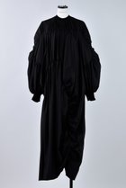 【ナゴンスタンス/nagonstans】のナイロンタフタ ギャザースリーブ DRS/ドレス 人気、トレンドファッション・服の通販 founy(ファニー) ファッション Fashion レディースファッション Fashion for Women ワンピース Dresses フォーマル・パーティードレス・結婚式用ドレス Elegant & Casual Dresses チュニック Tunic Tops & Dresses アシンメトリー Asymmetrical Style ギャザー Gathered, Ruffled ストレッチ Stretch, Stretchy Fabric スリーブ Sleeve, Long Sleeve / Short Sleeve タフタ Taffeta, Structured Fabric チュニック Tunic, Long Top ドレス Dress, One-Piece ロング Long, Long-Length 軽量 Lightweight, Ultra Light thumbnail Black|ID: prp329100003625905 ipo3291000000036795561