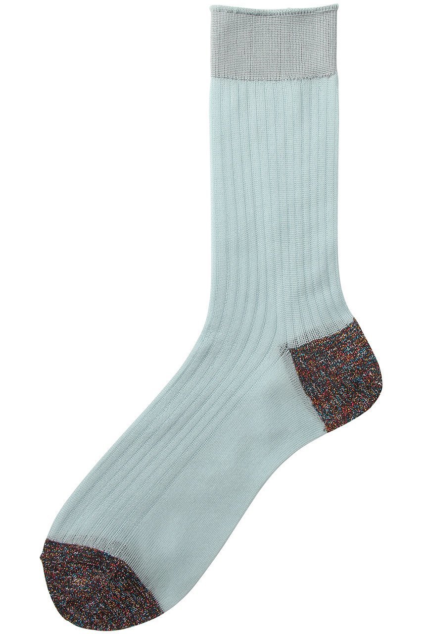 【エリオポール/heliopole】の【MARCOMONDE】RIB 2TONE ソックス インテリア・キッズ・メンズ・レディースファッション・服の通販 founy(ファニー) 　ファッション　Fashion　レディースファッション　Fashion for Women　ソックス&靴下　Socks & Hosiery　レッグウェア・ストッキング　Legwear & Hosiery　サンダル　Sandals, Summer Shoes　シューズ　Shoes, Footwear　ソックス　Socks, Hosiery　スカイブルー|ID: prp329100003625959 ipo3291000000032858489