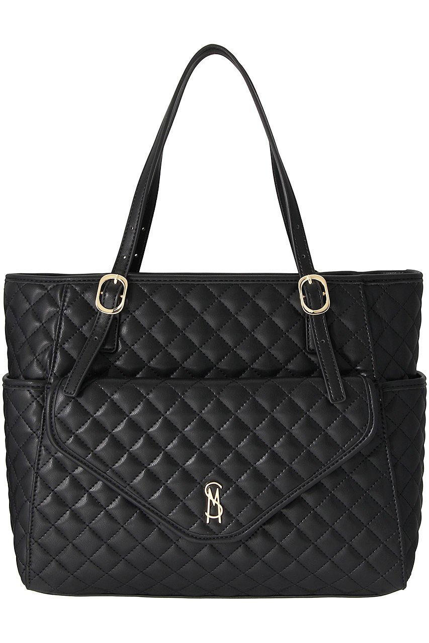 【スティーブマデン/STEVE MADDEN】のBVIBRATO サイドポケット付きキルティングトートバッグ 人気、トレンドファッション・服の通販 founy(ファニー) 　ファッション　Fashion　レディースファッション　Fashion for Women　バッグ　Bags　おすすめ　Recommended / Our Picks　キルティング　Quilted, Quilting　スタイリッシュ　Stylish, Fashionable　フラップ　Flap, Flap Pocket　ポケット　Pocket, Pocket Detail　リュクス　Luxury, Elegant, High-End, Chic　ビジネス 仕事 通勤　Business / Work / Commuting　 other-1|ID: prp329100003625994 ipo3291000000032796330