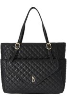 【スティーブマデン/STEVE MADDEN】のBVIBRATO サイドポケット付きキルティングトートバッグ ブラック|ID: prp329100003625994 ipo3291000000032796333