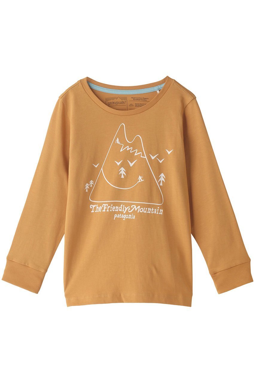 【パタゴニア/patagonia / KIDS】の【Baby&Kids】リジェネラティブ オーガニックサーティファイドコットングラフィックTシャツ 人気、トレンドファッション・服の通販 founy(ファニー) 　ファッション　Fashion　キッズファッション　KIDS　トップス・カットソー　Tops/Tees/Kids　フィット　Fit　プリント　Print　旅行　Travel　長袖　Long Sleeve　 other-1|ID: prp329100003625997 ipo3291000000029974897