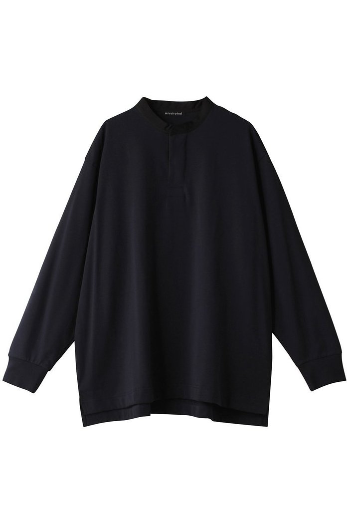 【ミズイロ インド/mizuiro ind】のstand collar rugby tunic チュニック インテリア・キッズ・メンズ・レディースファッション・服の通販 founy(ファニー) https://founy.com/ ファッション Fashion レディースファッション WOMEN ワンピース Dress チュニック Tunic サテン Satin シンプル Simple スタンド Stand チュニック Tunic |ID: prp329100003626031 ipo3291000000028403938