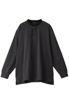 【ミズイロ インド/mizuiro ind】のstand collar rugby tunic チュニック gray|ID: prp329100003626031 ipo3291000000028403940