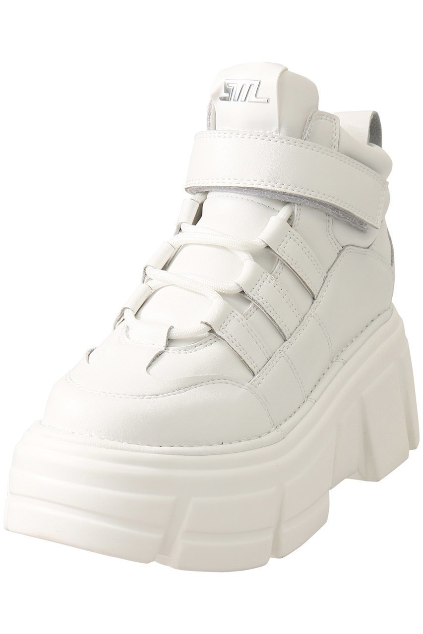 【スティーブマデン/STEVE MADDEN】のRIG 厚底ハイカットスニーカー インテリア・キッズ・メンズ・レディースファッション・服の通販 founy(ファニー) ファッション Fashion レディースファッション Fashion for Women スタイリッシュ Stylish, Fashionable スニーカー Sneakers, Trainers 厚底 Platform Shoes A/W・秋冬 Autumn/Winter ホワイト|ID: prp329100003626091 ipo3291000000035950694