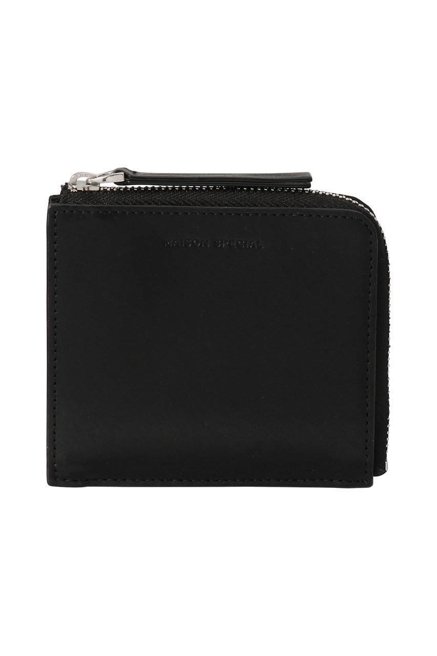 【メゾンスペシャル/MAISON SPECIAL】のL-Shaped Zipper Wallet/L字ファスナーウォレット インテリア・キッズ・メンズ・レディースファッション・服の通販 founy(ファニー) 　ファッション　Fashion　レディースファッション　Fashion for Women　ミニ財布・二つ折り財布　Wallets & Card Cases　ユニセックス　Unisex, Genderless　オイル　Body Oil　シンプル　Simple, Minimal　ポケット　Pocket, Pocket Detail　財布　Wallet, Purse　BLK(ブラック)|ID: prp329100003626115 ipo3291000000032788955