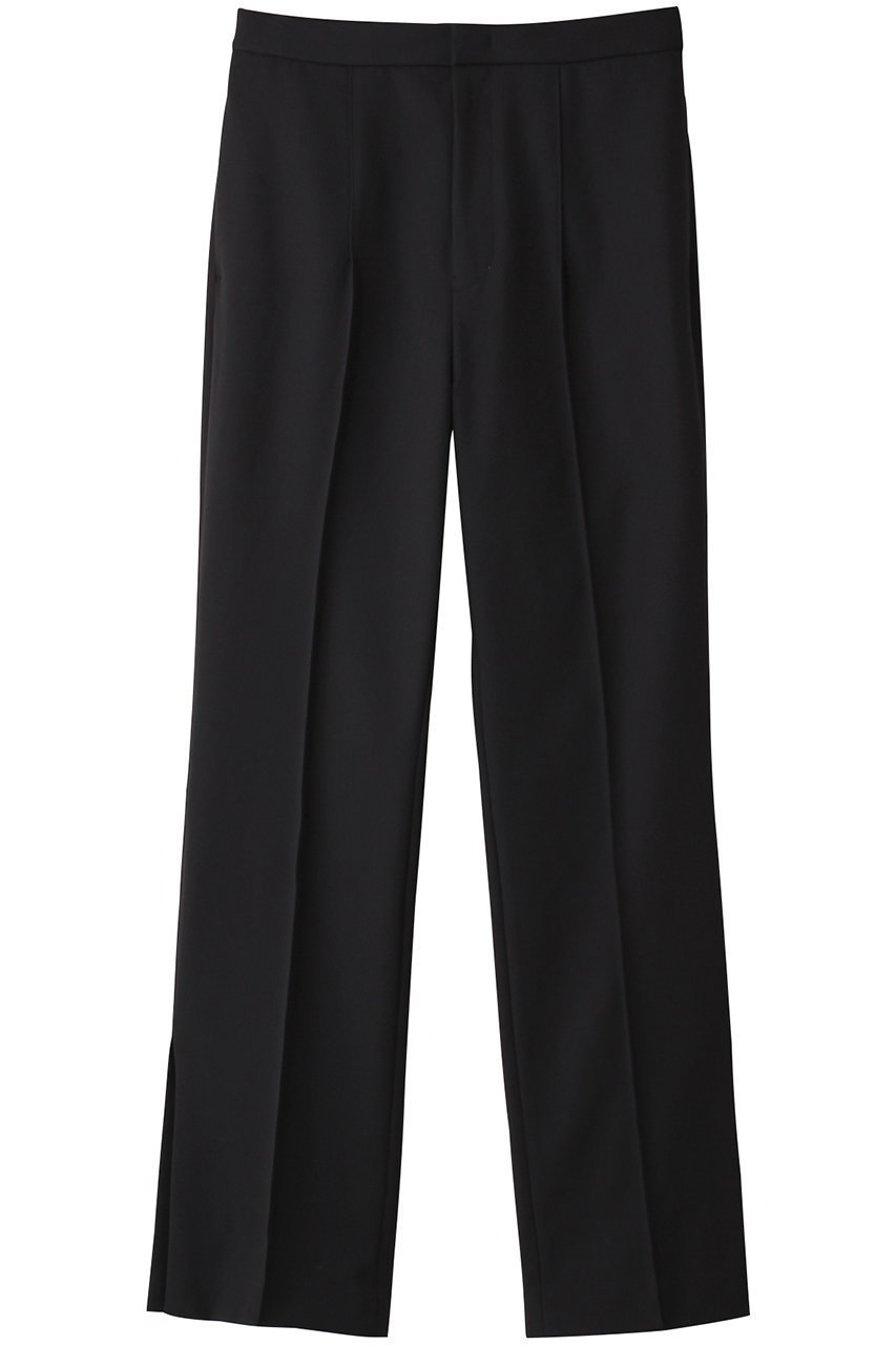 【ヒューエルミュージアム/hueLe Museum】の【STUMBLY】Side Slit Stretch Flare Pants インテリア・キッズ・メンズ・レディースファッション・服の通販 founy(ファニー) 　ファッション　Fashion　レディースファッション　Fashion for Women　パンツ　Pants & Trousers　スリット　Slit, Slit Detail　フレア　Flare, Flared　ブラック|ID: prp329100003626151 ipo3291000000035945602