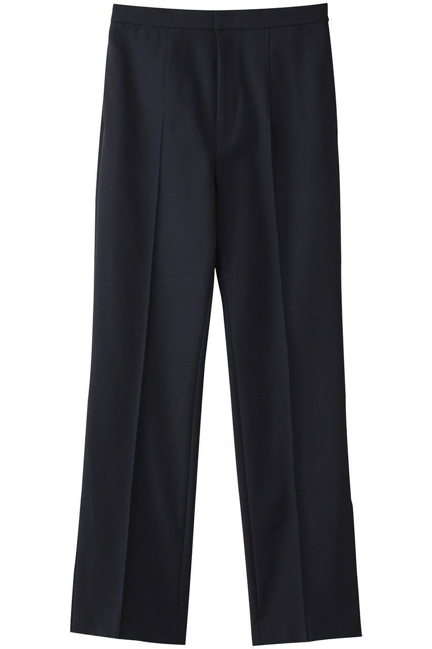 【ヒューエルミュージアム/hueLe Museum】の【STUMBLY】Side Slit Stretch Flare Pants インテリア・キッズ・メンズ・レディースファッション・服の通販 founy(ファウニー) 　ファッション　Fashion　レディースファッション　Fashion for Women　パンツ　Pants & Trousers　スリット　Slit, Slit Detail　フレア　Flare, Flared　ネイビー|ID: prp329100003626151 ipo3291000000036751104