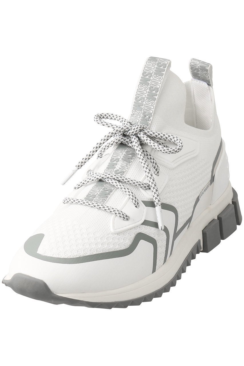 【セーブ ザ ダック/STEVE MADDEN / MEN】の【MEN】DECON リフレクトニットスニーカー インテリア・キッズ・メンズ・レディースファッション・服の通販 founy(ファニー) 　ファッション　Fashion　メンズファッション　Fashion for Men　シューズ・靴　Shoes　スニーカー / カジュアルにもスポーティにも　Sneakers & Trainers　シューズ　Shoes, Footwear　シンプル　Simple, Minimal　スタイリッシュ　Stylish, Fashionable　スニーカー　Sneakers, Trainers　ベーシック　Basic, Essential　定番　Standard, Basic Item　ホワイト|ID: prp329100003626199 ipo3291000000032772297