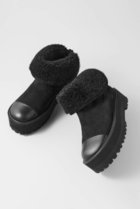 【デイジーリン/DAISY LIN】のTower Boots “Hollywood Celeb Mouton” ブラックブラック|ID:prp329100003626254