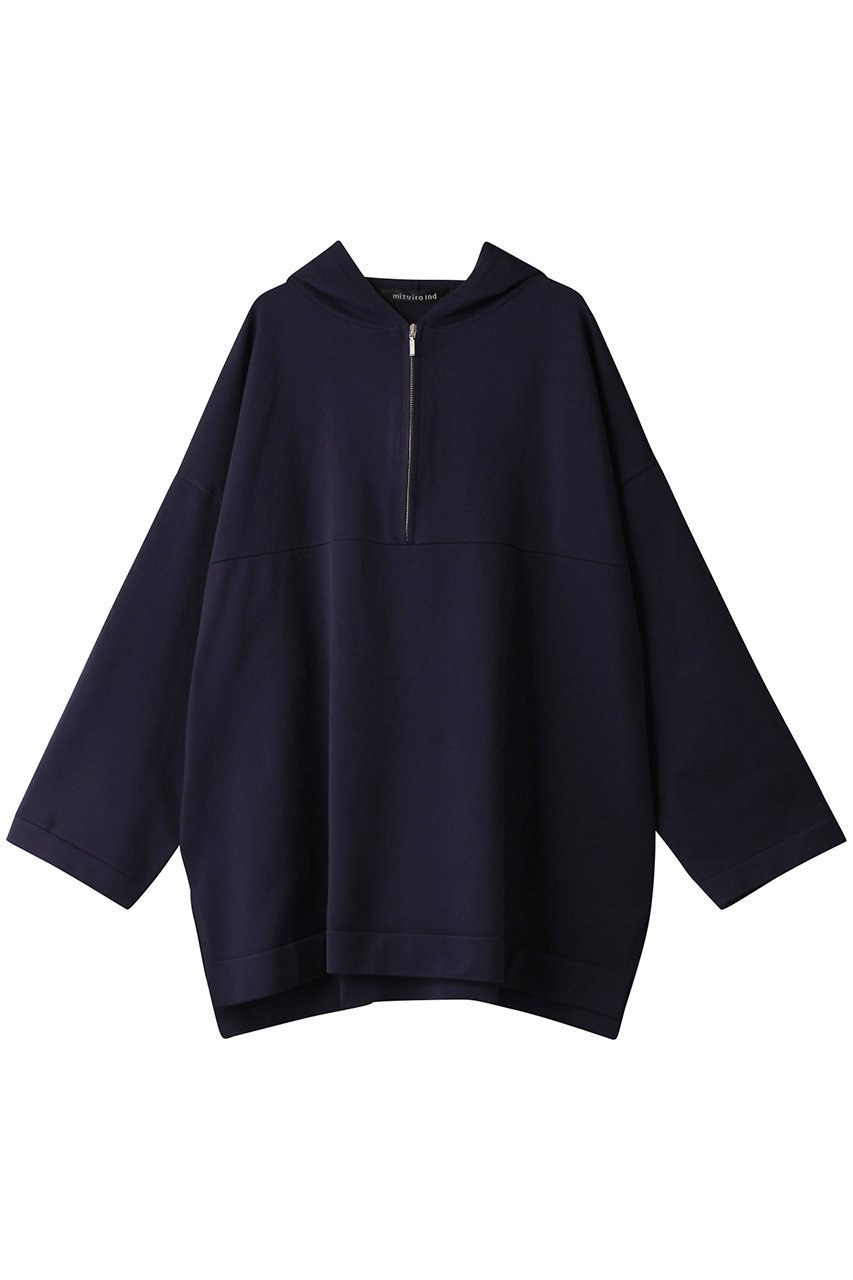 【ミズイロ インド/mizuiro ind】のhooded tunic PO プルオーバー 人気、トレンドファッション・服の通販 founy(ファニー) 　ファッション　Fashion　レディースファッション　WOMEN　トップス・カットソー　Tops/Tshirt　シャツ/ブラウス　Shirts/Blouses　パーカ　Sweats　ロング / Tシャツ　T-Shirts　プルオーバー　Pullover　スウェット　Sweat　カットソー　Cut and Sewn　おすすめ　Recommend　ジップ　Zip　 other-1|ID: prp329100003628138 ipo3291000000023841691