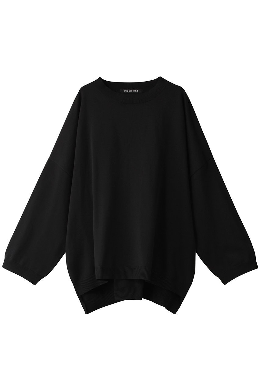 【ミズイロ インド/mizuiro ind】のc/neck wide PO プルオーバー インテリア・キッズ・メンズ・レディースファッション・服の通販 founy(ファニー) 　ファッション　Fashion　レディースファッション　WOMEN　トップス・カットソー　Tops/Tshirt　シャツ/ブラウス　Shirts/Blouses　パーカ　Sweats　ロング / Tシャツ　T-Shirts　プルオーバー　Pullover　スウェット　Sweat　カットソー　Cut and Sewn　定番　Standard　black|ID: prp329100003628139 ipo3291000000028403871