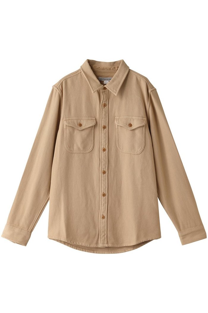 【アウターノウン/OUTERKNOWN / MEN】の【MEN】CHROMA BLANKET SHIRT コットンツイル シャツ インテリア・キッズ・メンズ・レディースファッション・服の通販 founy(ファニー) https://founy.com/ ファッション Fashion メンズファッション Fashion for Men アウトドア Outdoor Clothing カリフォルニア California, Cali Style スリーブ Sleeve, Long Sleeve / Short Sleeve ロング Long, Long-Length 羽織 Haori, Light Jacket |ID: prp329100003628242 ipo3291000000036221751