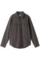 【アウターノウン/OUTERKNOWN / MEN】の【MEN】CHROMA BLANKET SHIRT コットンツイル シャツ ブラック|ID: prp329100003628242 ipo3291000000036221754
