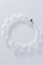 【アデルビジュー ポップ/ADER bijoux POP】のLouise little glass beads frill ネックレス ホワイト|ID:prp329100003630112