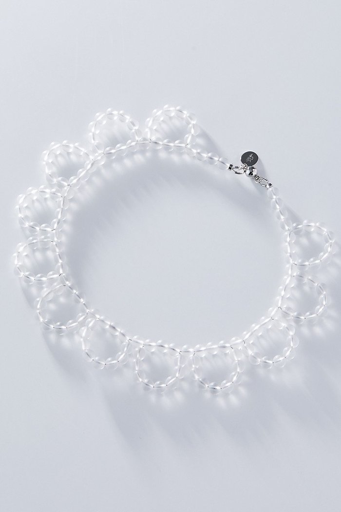 【アデルビジュー  ポップ/POP ADER bijoux】のLouise little glass beads frill ネックレス インテリア・キッズ・メンズ・レディースファッション・服の通販 founy(ファニー) https://founy.com/ ファッション Fashion レディースファッション Fashion for Women ジュエリー Jewelry ネックレス Necklaces & Pendants アクセサリー Fashion Accessories シンプル Simple, Minimal ネックレス Necklace, Pendant Necklace フランス France, French フリル Frill, Ruffle モチーフ Motif, Design Theme |ID: prp329100003630112 ipo3291000000035785453