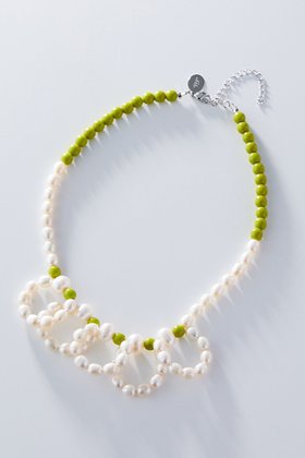 【アデルビジュー ポップ/ADER bijoux POP】 Emma pearl colorful frill ネックレス人気、トレンドファッション・服の通販 founy(ファニー) ファッション Fashion レディースファッション WOMEN ジュエリー Jewelry ネックレス Necklaces ネックレス Necklace |ID:prp329100003630114