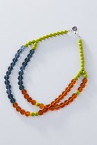 【アデルビジュー  ポップ/POP ADER bijoux / KIDS】の【KIDS】Jeanne disk beads trico ネックレス 人気、トレンドファッション・服の通販 founy(ファニー) ファッション Fashion キッズファッション Fashion for Kids アクセサリー Fashion Accessories ガラス Glass, Glassware ネックレス Necklace, Pendant Necklace フランス France, French モチーフ Motif, Design Theme ヴィンテージ Vintage Style thumbnail ブラウン×ピスタチオ|ID: prp329100003630115 ipo3291000000036246696