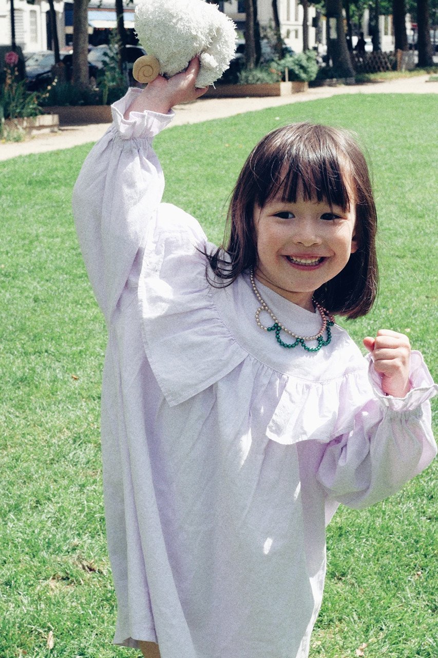 【アデルビジュー  ポップ/POP ADER bijoux / KIDS】の【KIDS】Juliette fancy pearl coller ネックレス グリーン×ピンク F 人気、トレンドファッション・服の通販 founy(ファニー) 　ファッション　Fashion　キッズファッション　Fashion for Kids　アクセサリー　Fashion Accessories　ネックレス　Necklace, Pendant Necklace　パール　Pearl, Pearl Accent　モチーフ　Motif, Design Theme　other-4|ID: prp329100003630119 ipo3291000000036246555