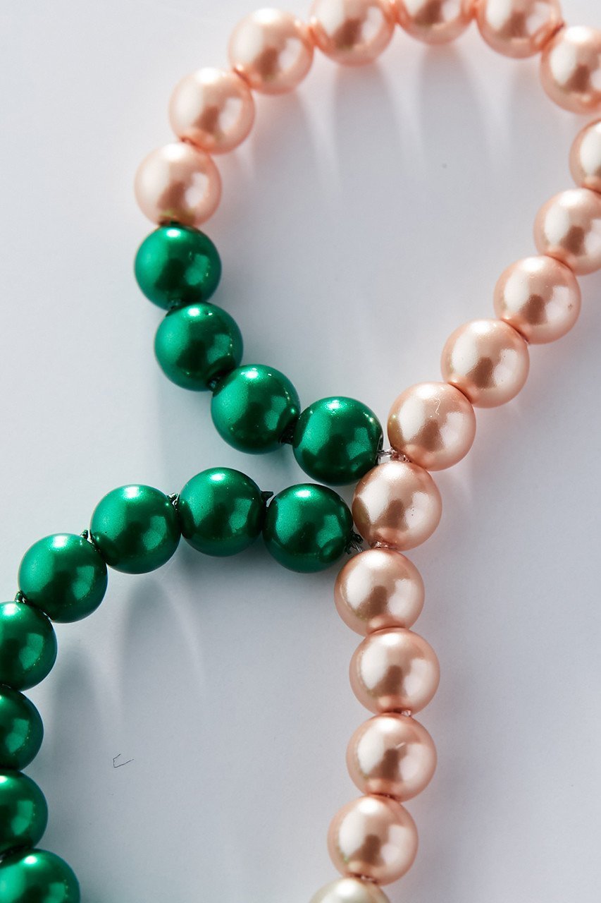 【アデルビジュー  ポップ/POP ADER bijoux / KIDS】の【KIDS】Juliette fancy pearl coller ネックレス グリーン×ピンク F 人気、トレンドファッション・服の通販 founy(ファニー) 　ファッション　Fashion　キッズファッション　Fashion for Kids　アクセサリー　Fashion Accessories　ネックレス　Necklace, Pendant Necklace　パール　Pearl, Pearl Accent　モチーフ　Motif, Design Theme　other-6|ID: prp329100003630119 ipo3291000000036246557