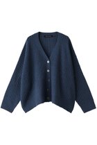 【ミズイロ インド/mizuiro ind】のmesh pattern wide CD カーディガン blue|ID: prp329100003630142 ipo3291000000029958292