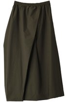 【ミディウミソリッド/MIDIUMISOLID】のnylon drape asymmetry SK スカート khaki|ID: prp329100003633617 ipo3291000000023874658