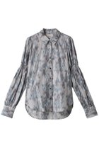 【ミディウミソリッド/MIDIUMISOLID】のarm volume sleeve shirt シャツ 人気、トレンドファッション・服の通販 founy(ファニー) ファッション Fashion レディースファッション WOMEN トップス・カットソー Tops/Tshirt シャツ/ブラウス Shirts/Blouses ボリュームスリーブ / フリル袖 Volume Sleeve スリーブ Sleeve トレンド Trend パーティ Party プリント Print ロング Long thumbnail l.gray|ID: prp329100003633619 ipo3291000000029988794