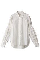 【ミディウミソリッド/MIDIUMISOLID】のarm volume sleeve shirt シャツ 人気、トレンドファッション・服の通販 founy(ファニー) ファッション Fashion レディースファッション WOMEN トップス・カットソー Tops/Tshirt シャツ/ブラウス Shirts/Blouses ボリュームスリーブ / フリル袖 Volume Sleeve スリーブ Sleeve トレンド Trend ロング Long thumbnail off white|ID: prp329100003633620 ipo3291000000029988796