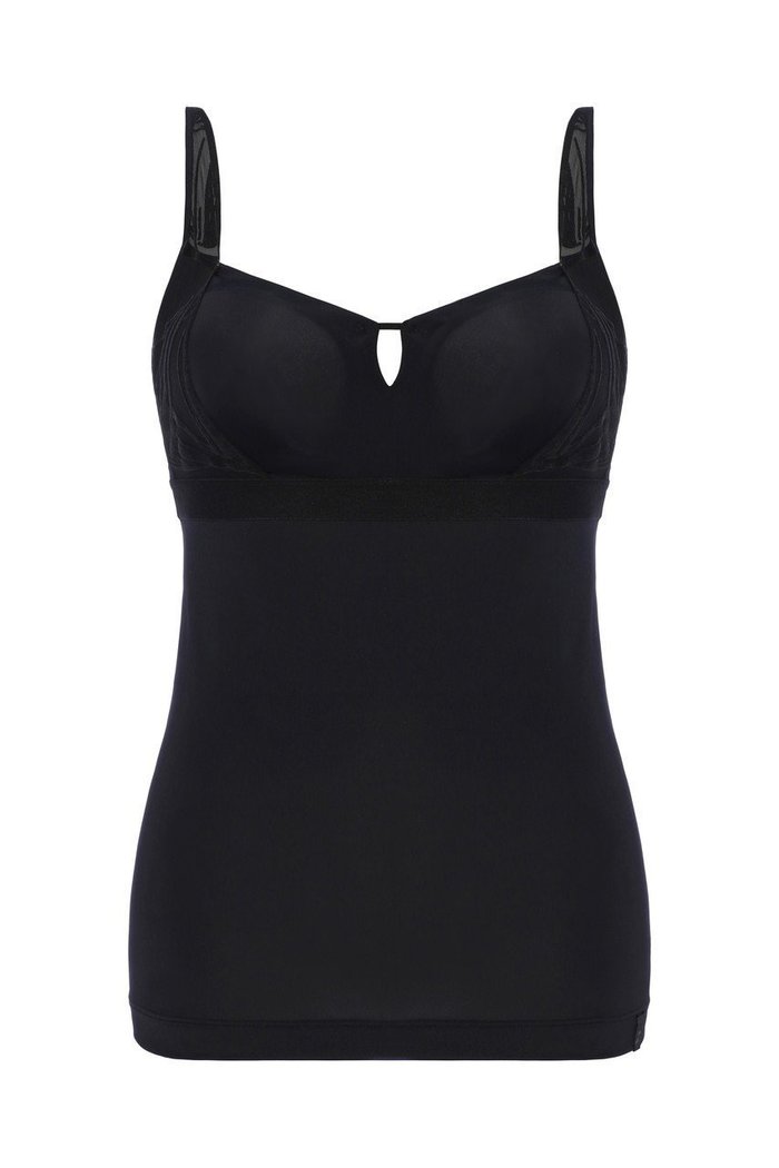 【エス バイ スロギー/S by sloggi】のエス バイ スロギー ロージー ウッズ カップ付きキャミソールsloggi S x Rosie Woods BV JX インテリア・キッズ・メンズ・レディースファッション・服の通販 founy(ファニー) https://founy.com/ ファッション Fashion レディースファッション Fashion for Women 下着・ランジェリー Lingerie & Intimates その他ランジェリー・インナーアイテム Other Lingerie / Intimates インナー Innerwear キャミソール Camisole, Spaghetti Strap Top クール Cool, Chic メッシュ Mesh, Net Fabric モダン Modern, Contemporary ラップ Wrap, Wrap Design ランジェリー Lingerie, Intimate Wear 再入荷 Restock / Back in Stock |ID: prp329100003635411 ipo3291000000034886523