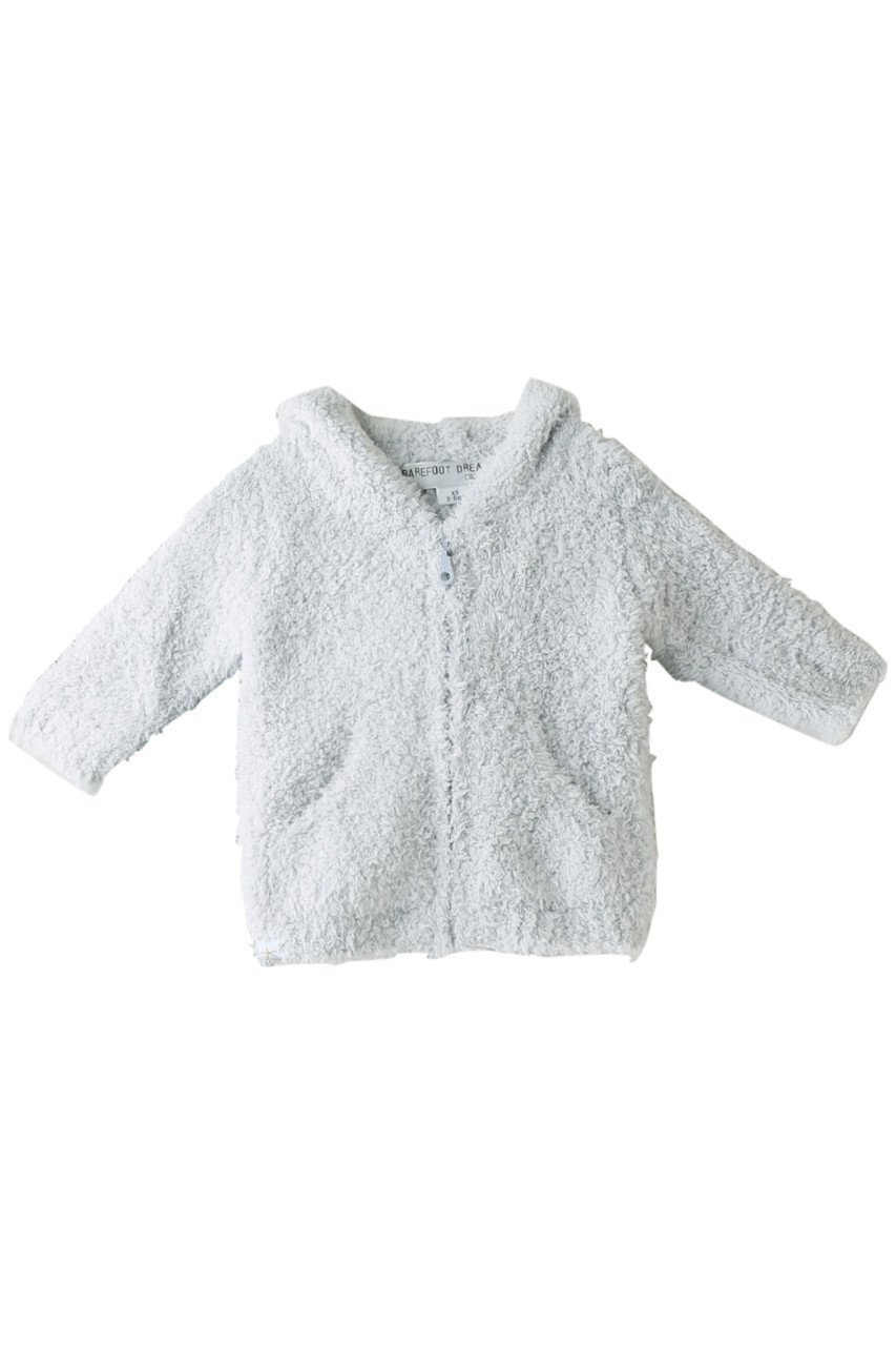 【ベアフットドリームス/BAREFOOT DREAMS / KIDS】の【Baby】コージーシック インファントフーディー インテリア・キッズ・メンズ・レディースファッション・服の通販 founy(ファニー) 　ファッション　Fashion　キッズファッション　Fashion for Kids　トップス・カットソー　Cut & Sew Tops　おすすめ　Recommended / Our Picks　なめらか　Smooth, Silky Texture　ギフト プレゼント　Gift / Present　ベビー　Baby, Babywear　人気　Popular, Best Seller　吸水　Absorbent, Quick-Dry　定番　Standard, Basic Item　ブルー|ID: prp329100003635423 ipo3291000000032880131