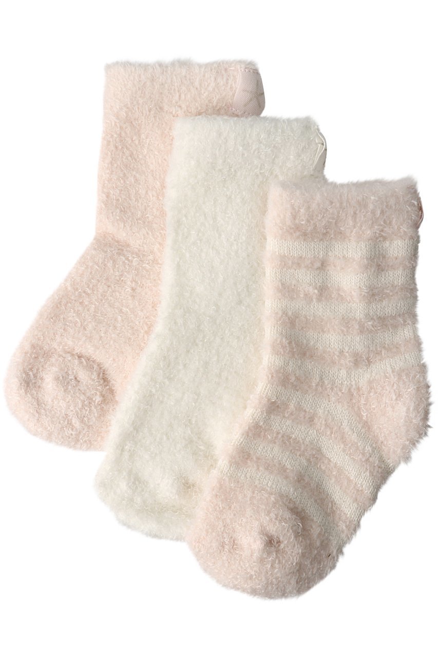【ベアフットドリームス/BAREFOOT DREAMS / KIDS】の【BABY】コージーシックライト ソックス3枚セット ブルー F 人気、トレンドファッション・服の通販 founy(ファニー) 　ファッション　Fashion　キッズファッション　Fashion for Kids　おすすめ　Recommended / Our Picks　なめらか　Smooth, Silky Texture　ギフト プレゼント　Gift / Present　シューズ　Shoes, Footwear　ソックス　Socks, Hosiery　ブランケット　Blanket, Throw Blanket　ベビー　Baby, Babywear　冬　Winter / This Winter　夏　Summer　定番　Standard, Basic Item　 other-1|ID: prp329100003635434 ipo3291000000036246700