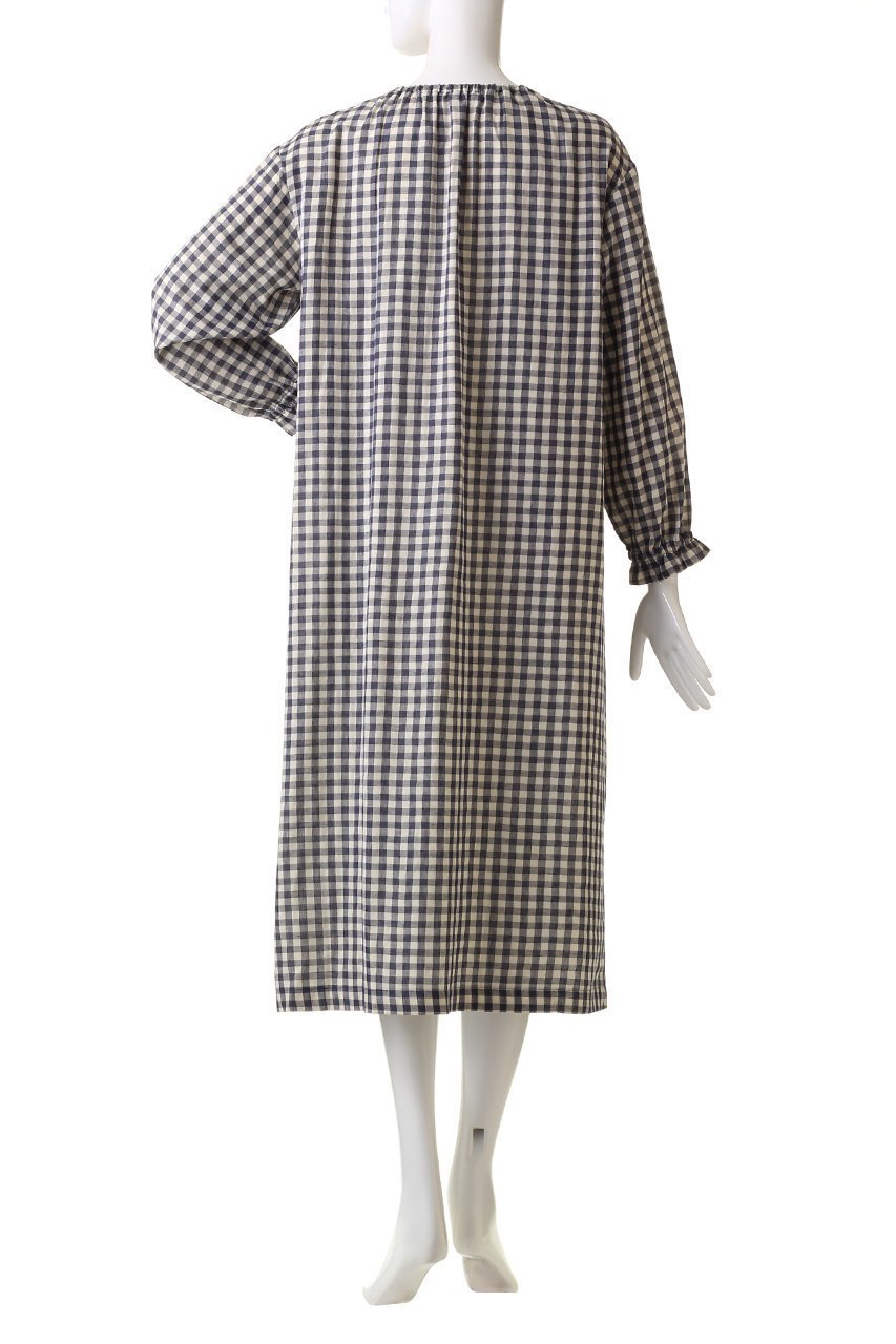 【イクコ/IKUKO】の杢糸Wガーゼピンタックネグリジェ 人気、トレンドファッション・服の通販 founy(ファニー) 　ファッション　Fashion　レディースファッション　WOMEN　ダブル　Double　パジャマ　Pajamas　フェミニン　Feminine　リボン　Ribbon　レース　Race　other-4|ID: prp329100003637770 ipo3291000000031395401