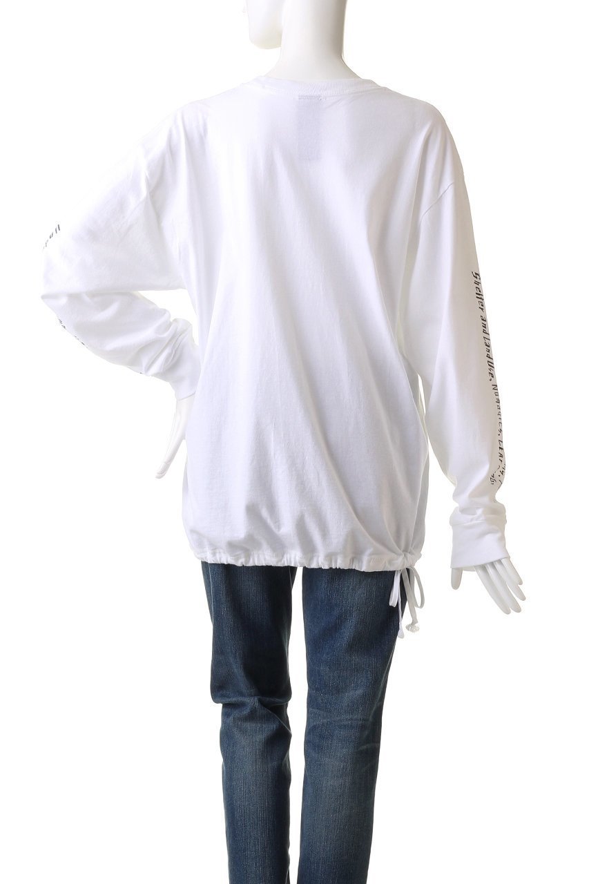 【シシ/sisii】の【UNISEX】【sisii×Amane Murakami】プリント ロングスリーブ スイッチポケット Tシャツ 人気、トレンドファッション・服の通販 founy(ファニー) 　ファッション　Fashion　レディースファッション　WOMEN　トップス・カットソー　Tops/Tshirt　シャツ/ブラウス　Shirts/Blouses　ロング / Tシャツ　T-Shirts　カットソー　Cut and Sewn　ユニセックス　Unisex　スリーブ　Sleeve　デニム　Denim　プリント　Print　ポケット　Pocket　モノトーン　Monotone　ロング　Long　other-4|ID: prp329100003637776 ipo3291000000031395417
