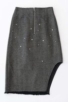 【メゾンスペシャル/MAISON SPECIAL】のStudded Asymmetric Skirt/スタッズアシンメトリースカート 人気、トレンドファッション・服の通販 founy(ファニー) ファッション Fashion レディースファッション WOMEN スカート Skirt ロングスカート Long Skirt A/W・秋冬 AW・Autumn/Winter・FW・Fall-Winter おすすめ Recommend クラシカル スタッズ セットアップ タイツ ツィード ビスチェ ヘリンボーン レース ロング |ID:prp329100003637818