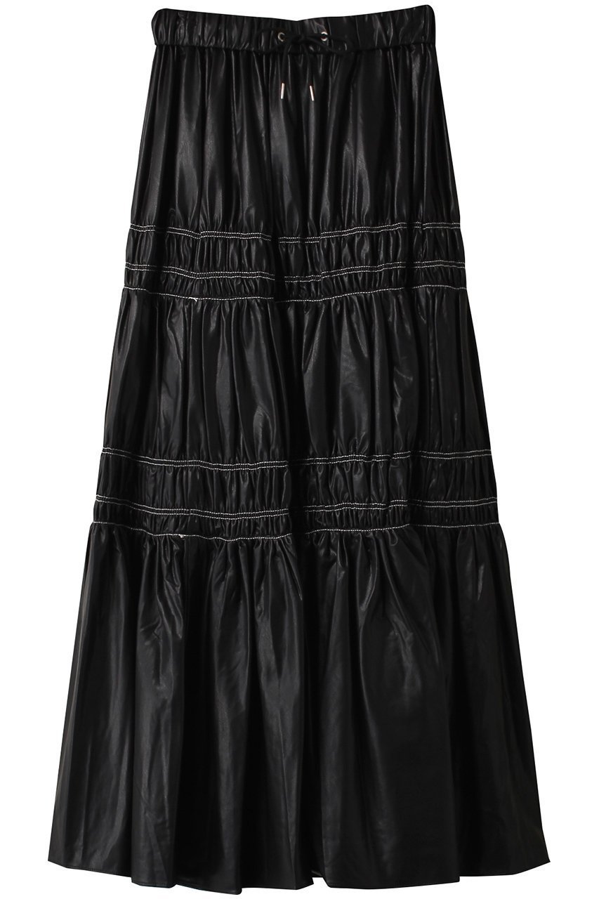 【メゾンスペシャル/MAISON SPECIAL】のVegan Leather Volume Skirt/ヴィーガンレザーボリュームスカート 人気、トレンドファッション・服の通販 founy(ファニー) 　ファッション　Fashion　レディースファッション　WOMEN　スカート　Skirt　ロングスカート　Long Skirt　スピンドル　Spindle　ラグジュアリー　Luxury　リアル　Real　ロング　Long　エレガント 上品　Elegant　 other-1|ID: prp329100003637820 ipo3291000000025177226