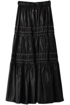 【メゾンスペシャル/MAISON SPECIAL】のVegan Leather Volume Skirt/ヴィーガンレザーボリュームスカート 人気、トレンドファッション・服の通販 founy(ファニー) ファッション Fashion レディースファッション WOMEN スカート Skirt ロングスカート Long Skirt スピンドル Spindle ラグジュアリー Luxury リアル Real ロング Long エレガント 上品 Elegant thumbnail BLK(ブラック)|ID: prp329100003637820 ipo3291000000025177227