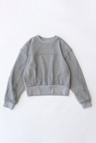 【メゾンスペシャル/MAISON SPECIAL】のTulle Combination Sweatshirt/チュールコンビスウェット GRY(グレー)|ID:prp329100003637829