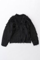 【メゾンスペシャル/MAISON SPECIAL】の2way V-neck Shaggy Knit Wear/2WAY Vネックシャギーニット BLK(ブラック)|ID: prp329100003637846 ipo3291000000023900947